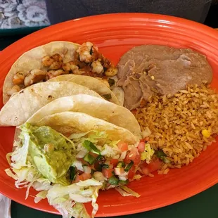 Shrimp tacos