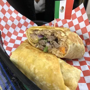 Beef Burrito.