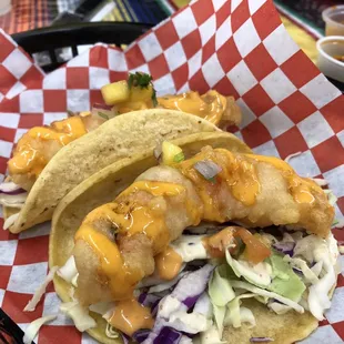 Shrimp Taco.