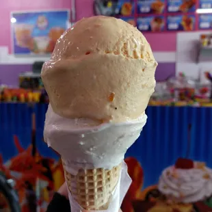 Very generous "medium" cone after I already dug into it.