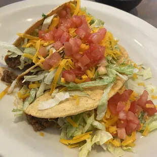 #18 ground beef tacos