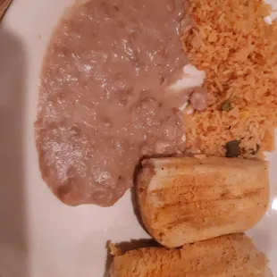 Tamale plate