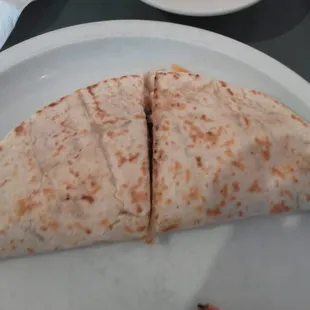 Steak quesadilla. Not bad, but I&apos;ve had better.