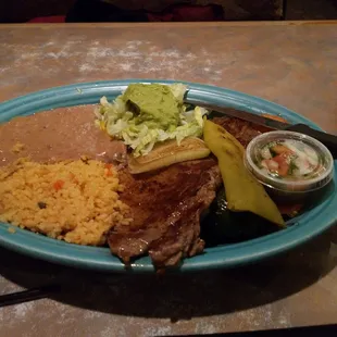 Carne Asada Plate