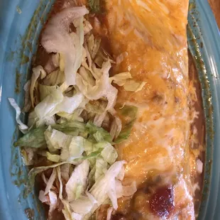 Shredded Beef Burrito