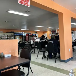 New expansion of seating area