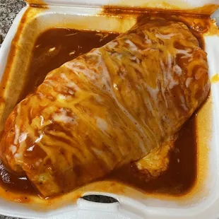 Carnitas Wet Burrito
