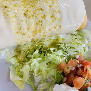 Ground Beef Chimichanga