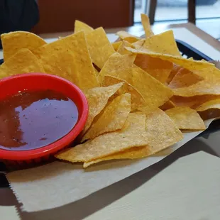 Free chips and salsa