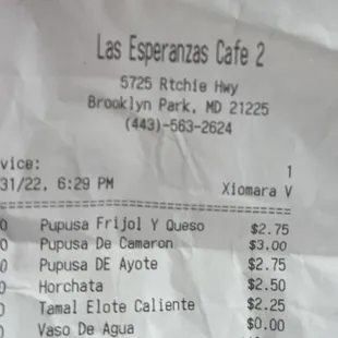 Paying for delayed food and undercooked chicken. With $1.02 discount.