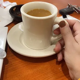 Hot coffe