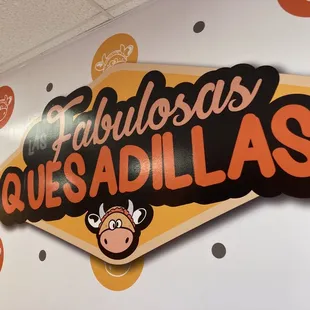 a sign for a restaurant