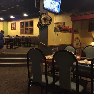 Decor!! Quite Mexican! Colorful and homely