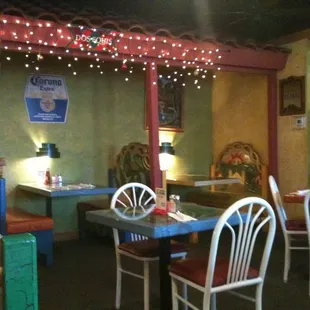 One of the dining rooms