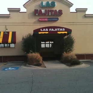 Front of Las Fajitas