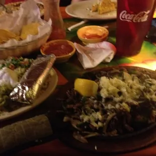 Pablono fajitas added onions usually onion free.