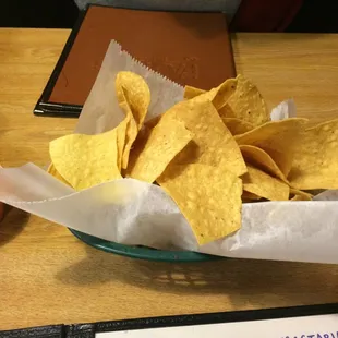 Complimentary chips and salsa!