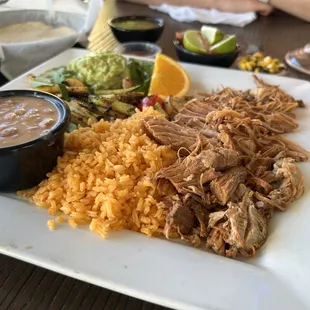 Carnitas fajitas