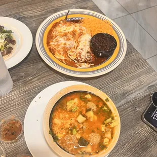 Albondiga soup, number 7 combo