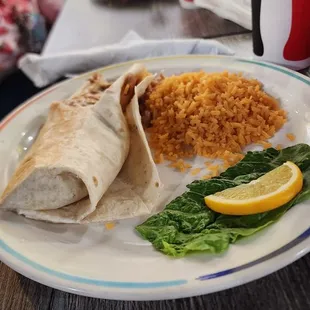 Bean and Cheese Burrito