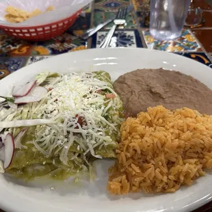 Enchiladas Verdes