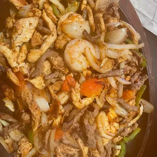 Mixed fajita