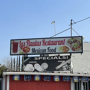 Front entrance sign