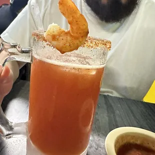 drink, donuts
