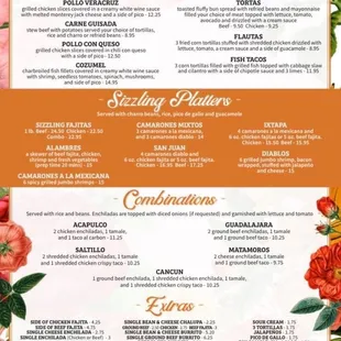 New menu