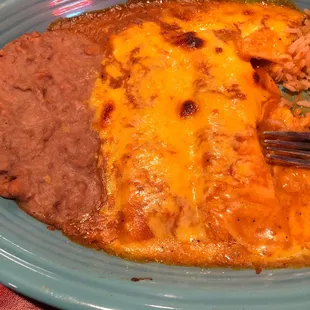 Cheese enchiladas yummy