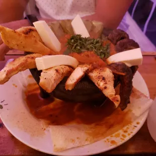 The Molcajete was outstanding!