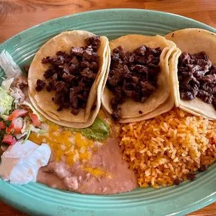 a plate of food