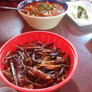 These little red peppers really complimented the meal.