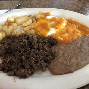 Huevos rancheros barbacoa