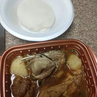 Pounded Yam, fufu, amala, eba