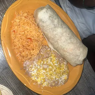 Carne asada  burrito