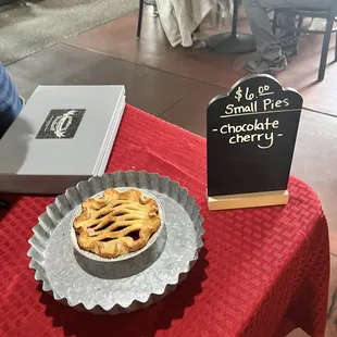 Chocolate Cherry pie