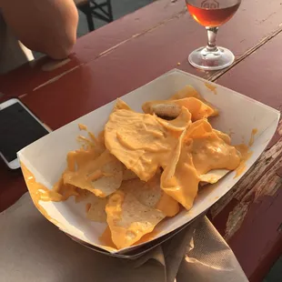 How can you serve nacho cheese??? For $5?? Sad