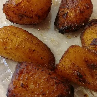 I ate half the plantains before I remembered to take a pic. So so good!