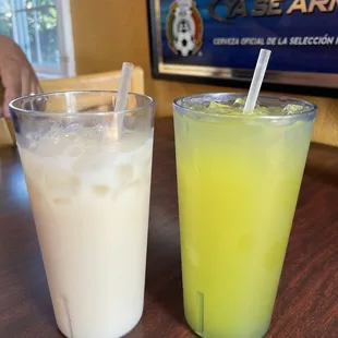 Horchata y pina