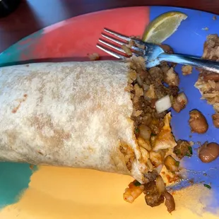 Carne Asada Burrito