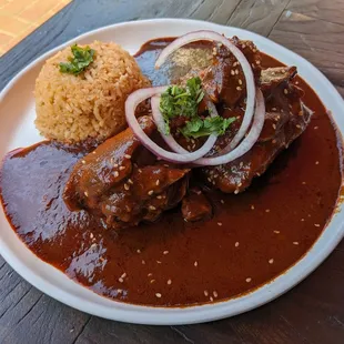 Chicken Mole Tamales