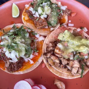 Pollo Asado Tacos