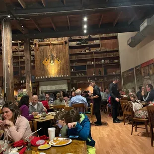 Beautiful 2 story high bookshelf