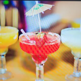 Deliciosas Margaritas
Mango
Starwberry y Limon