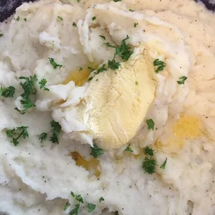 Garlic mash potatoes