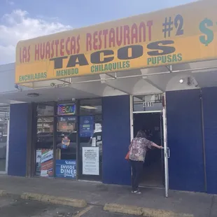 The front (very unassuming)