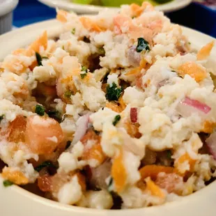 Fish ceviche