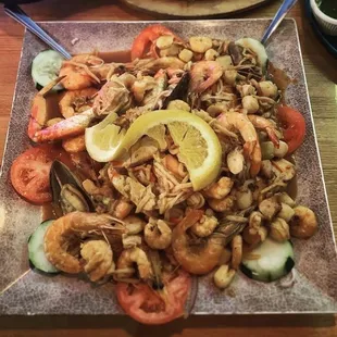 food, oysters and mussels