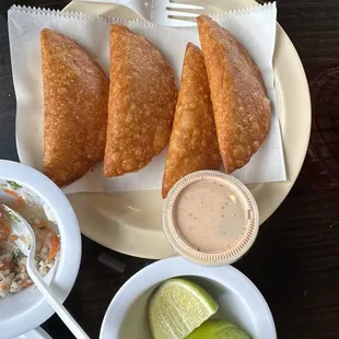 Empanadas de camaron